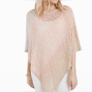 NWT WHBM Ombré sweater poncho XS